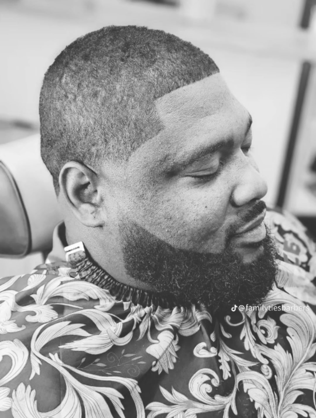 Family Ties Barbershop Interior